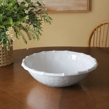 Load image into Gallery viewer, Beatriz Ball Vida Bamboo Large Salad Bowl | White