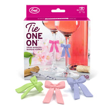 Load image into Gallery viewer, Tie One on Bow Drink Markers