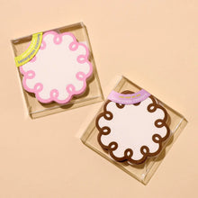 Load image into Gallery viewer, Coquette Scalloped Reusable Letterpress Coasters