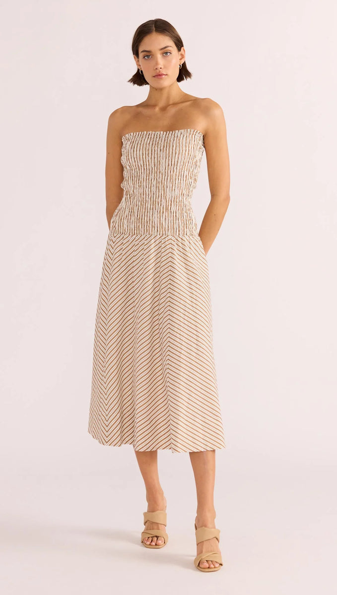 artemis formal dress pink Kohl mix-media maxi dress – Line & Dot