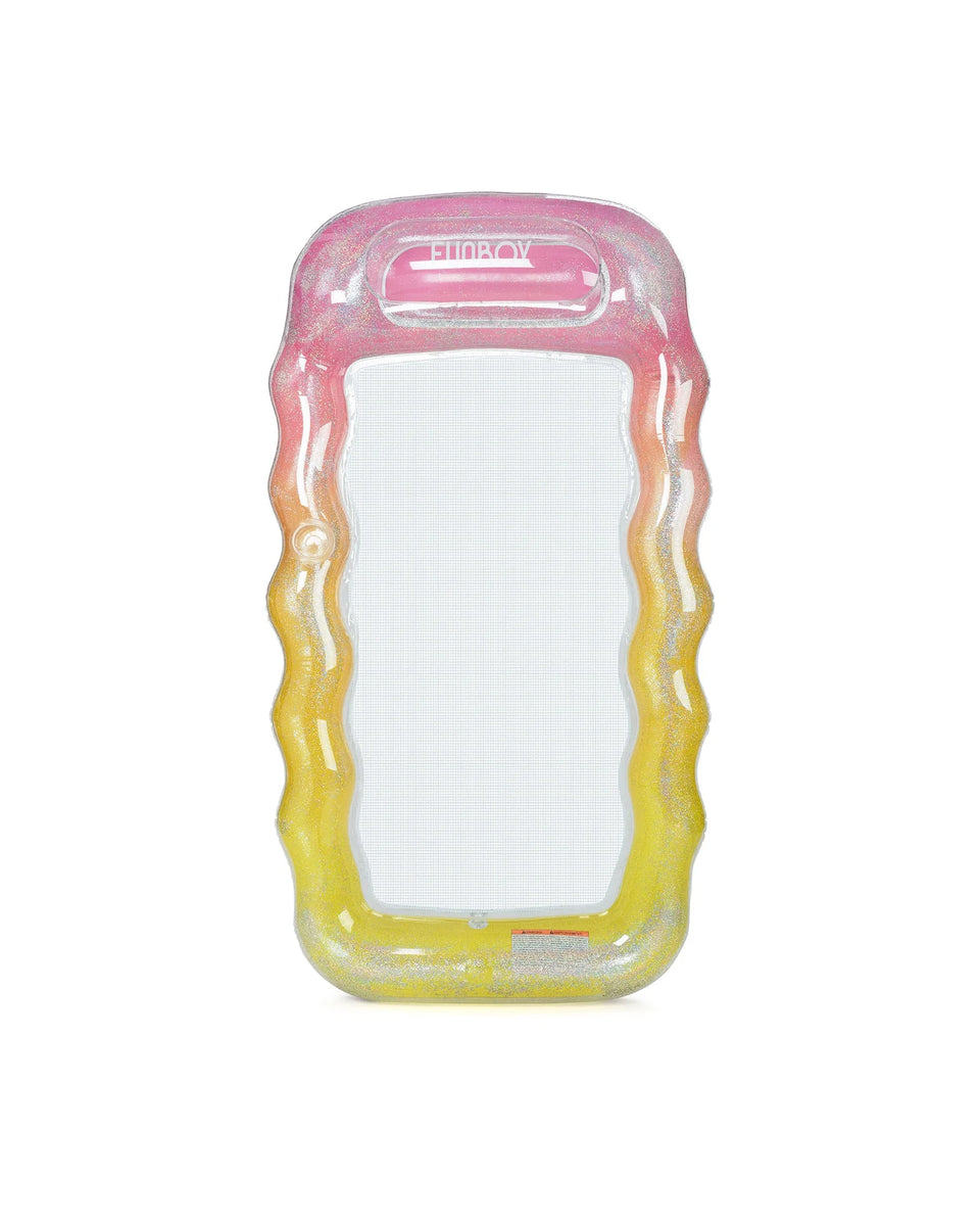FUNBOY Glitter Ombre Mesh Lounger Float – The Fizz Boutique