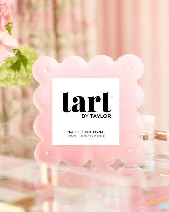 Tart by Taylor Light Pink Mini Acrylic Picture Frame