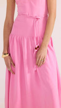 Load image into Gallery viewer, Mink Pink Melody Drop Waist Midi Dress