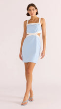 Load image into Gallery viewer, Mink Pink Pandora Contrast Mini Dress | Sky Blue