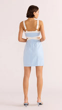 Load image into Gallery viewer, Mink Pink Pandora Contrast Mini Dress | Sky Blue