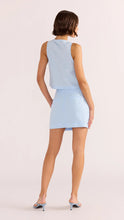 Load image into Gallery viewer, Mink Pink Pandora Tie Crop Top | Sky Blue