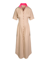Load image into Gallery viewer, Emily McCarthy Georgia Dress | Sandshell