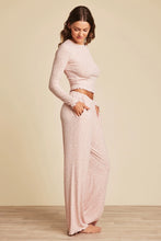 Load image into Gallery viewer, Barefoot Dreams Ultra Soft Rib Lettuce Hem PJ Set