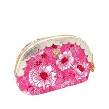 Load image into Gallery viewer, Lilly Pulitzer Scallop Pouch Set | Glowing Gardens & Feeling Poppy