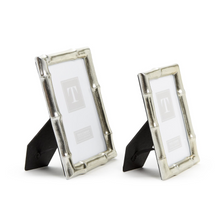 Load image into Gallery viewer, Silver Bamboo Frames