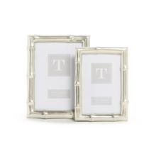 Load image into Gallery viewer, Silver Bamboo Frames