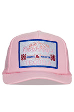 Load image into Gallery viewer, Friday Feelin' Cowboys & Tequila Trucker Hat in Pink