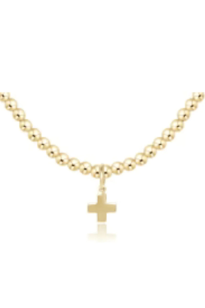 enewton Classic Gold 3mm Bead Choker