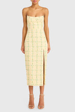 Load image into Gallery viewer, Amanda Uprichard Ivy Midi Dress | Yellow