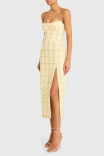 Load image into Gallery viewer, Amanda Uprichard Ivy Midi Dress | Yellow