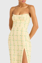 Load image into Gallery viewer, Amanda Uprichard Ivy Midi Dress | Yellow