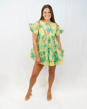 Load image into Gallery viewer, CeliaB Coral Palm Mini Dress