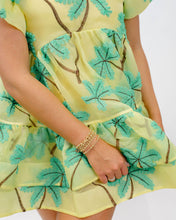 Load image into Gallery viewer, CeliaB Coral Palm Mini Dress