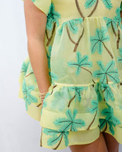 Load image into Gallery viewer, CeliaB Coral Palm Mini Dress