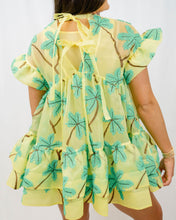 Load image into Gallery viewer, CeliaB Coral Palm Mini Dress