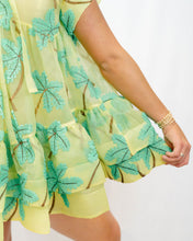 Load image into Gallery viewer, CeliaB Coral Palm Mini Dress