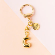 Load image into Gallery viewer, Bubble Letter Keychain Bag Charm