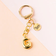Load image into Gallery viewer, Bubble Letter Keychain Bag Charm