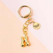 Load image into Gallery viewer, Bubble Letter Keychain Bag Charm