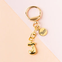 Load image into Gallery viewer, Bubble Letter Keychain Bag Charm