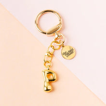 Load image into Gallery viewer, Bubble Letter Keychain Bag Charm