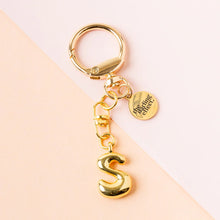 Load image into Gallery viewer, Bubble Letter Keychain Bag Charm