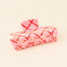 Load image into Gallery viewer, Festive Plaid Claw Clip