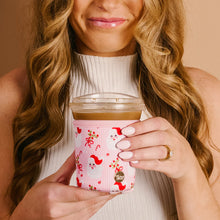 Load image into Gallery viewer, Holly Jolly Santa Sip Savvy Drink Sleeve Regular
