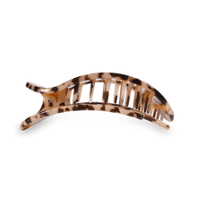 Load image into Gallery viewer, Teleties Blonde Tortoise Large Flat Round Hair Clip