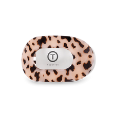 Load image into Gallery viewer, Teleties Blonde Tortoise Medium Flat Round Hair Clip
