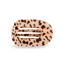 Load image into Gallery viewer, Teleties Blonde Tortoise Medium Flat Round Hair Clip