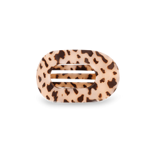 Load image into Gallery viewer, Teleties Blonde Tortoise Small Flat Round Hair Clip