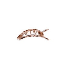 Load image into Gallery viewer, Teleties Blonde Tortoise Small Flat Square Clip