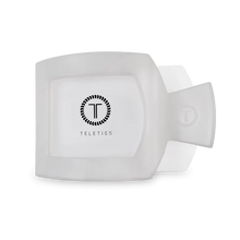 Load image into Gallery viewer, Teleties Coconut White Large Flat Square Clip