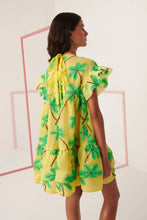 Load image into Gallery viewer, CeliaB Coral Palm Mini Dress