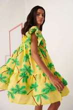 Load image into Gallery viewer, CeliaB Coral Palm Mini Dress