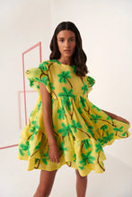 Load image into Gallery viewer, CeliaB Coral Palm Mini Dress