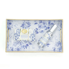 Load image into Gallery viewer, Blue Rose Vanity Tray