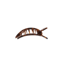 Load image into Gallery viewer, Teleties Tortoise Small Flat Square Clip