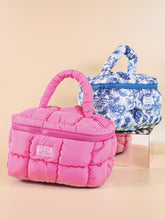 Load image into Gallery viewer, Quilted Glam Bag - Rose