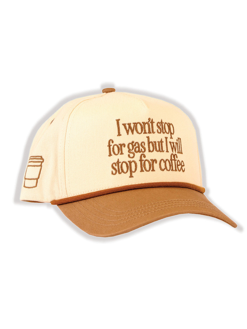 Coffee Embroidered Hat