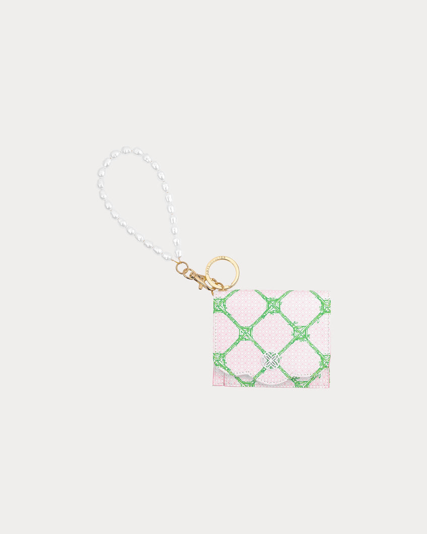 Lilly Pulitzer Snap Card Case | Butterfly Trellis