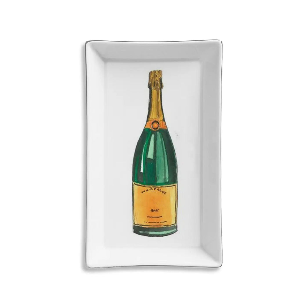 Ceramic Tray | Champagne
