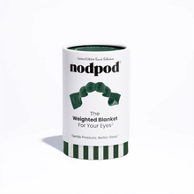 Load image into Gallery viewer, NodPod Weighted Sleep Mask - Resort Collection Green Cabana