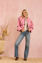 Load image into Gallery viewer, Brooks Avenue Eloise Reversible Quilted Jacket | Wildflower Pink